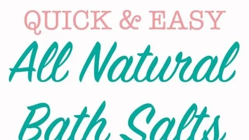 How to Make Your Own Natural DIY Bath Salts